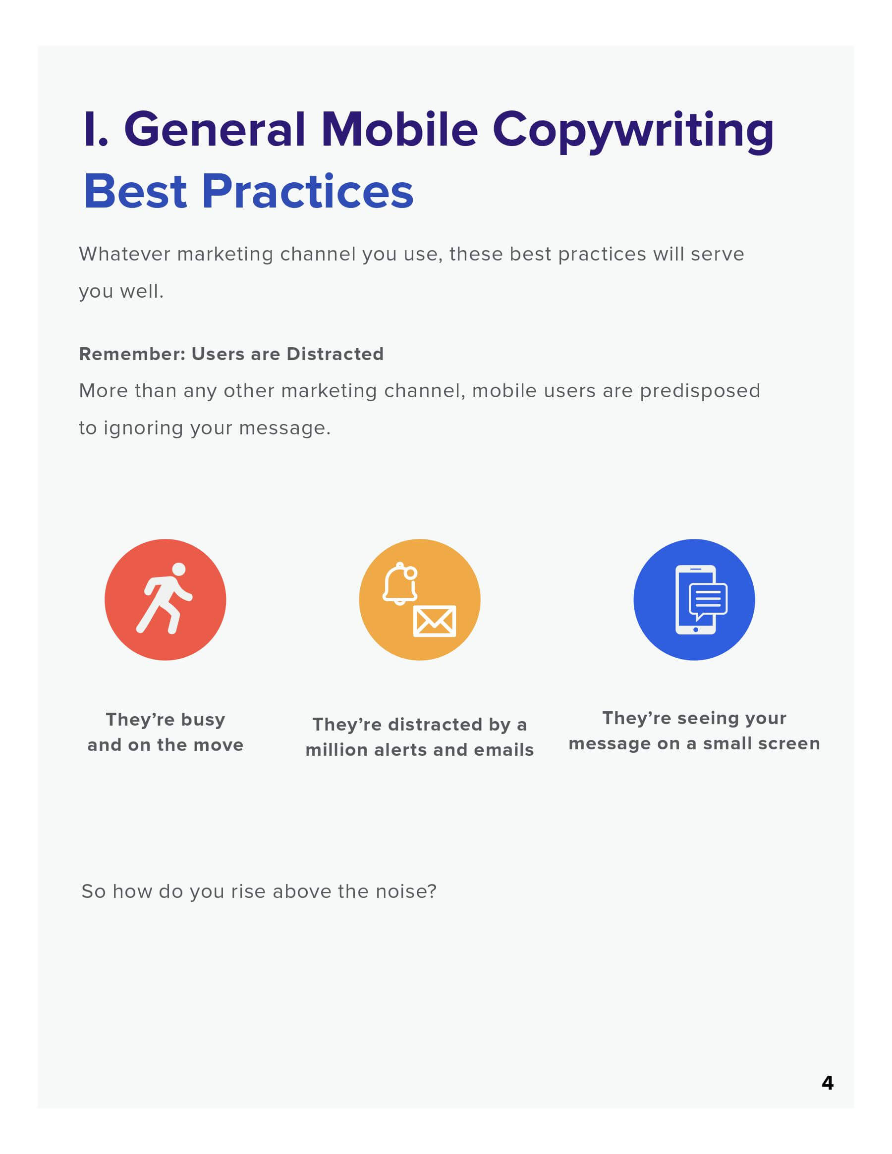mobile copywriting guide